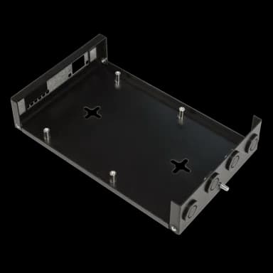 MikroTik CA411-711 enclosure with alternate front panel