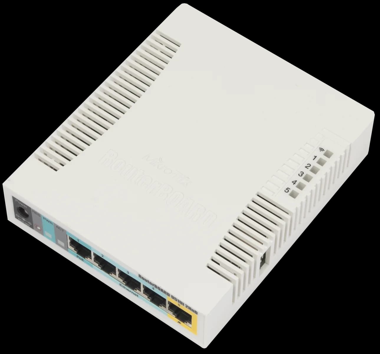 نمای اصلی روتر بی‌سیم MikroTik RB951Ui-2HnD
