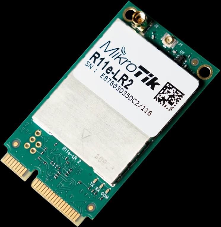 MikroTik R11e-LR2 - official product image