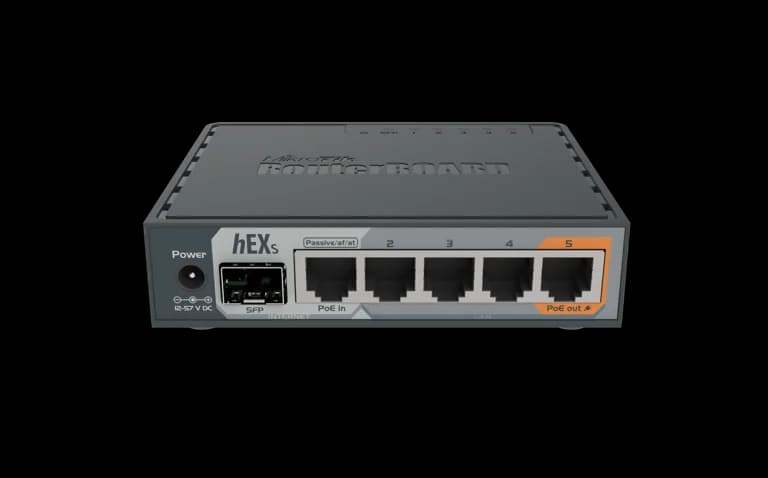 MikroTik hEX S router, main product view