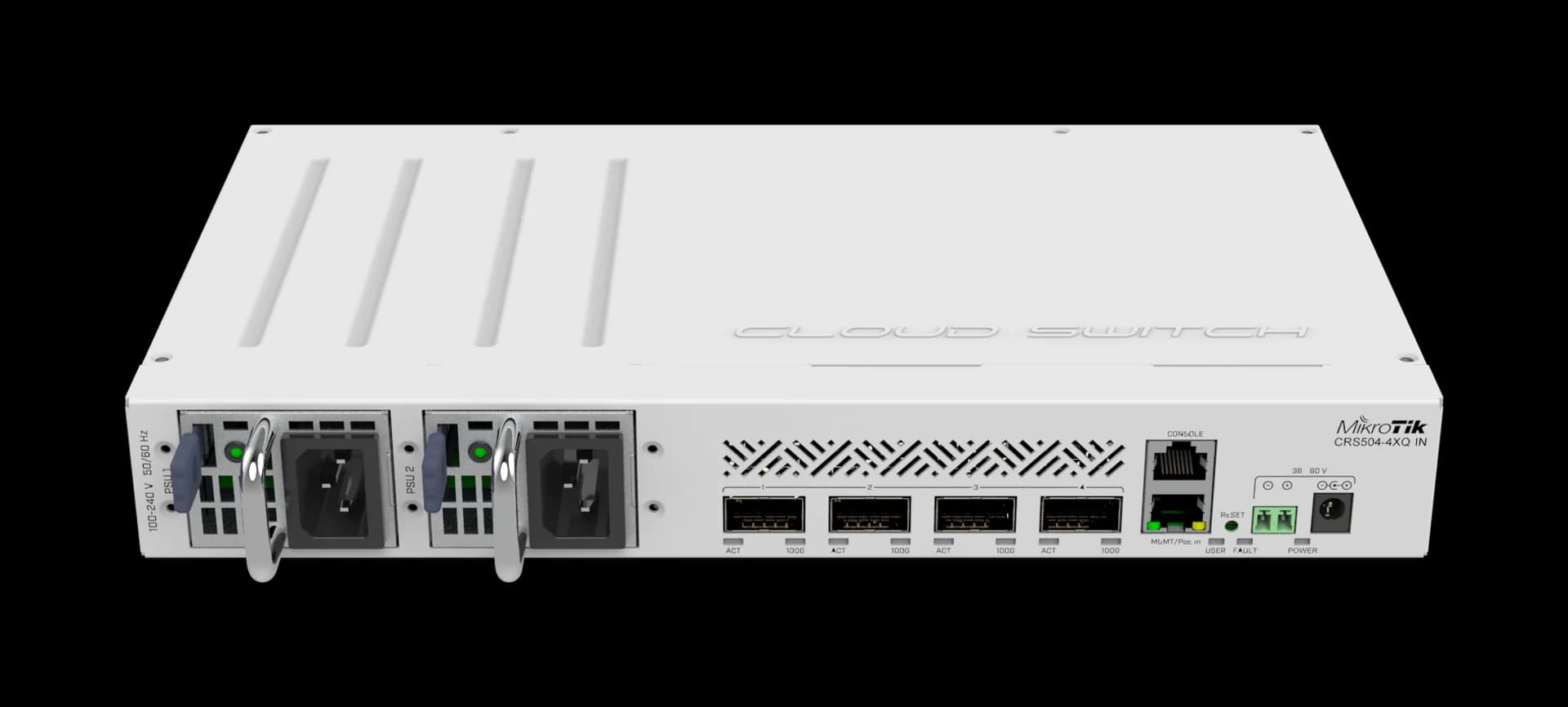 MikroTik CRS504-4XQ-IN، تصویر رسمی ۳