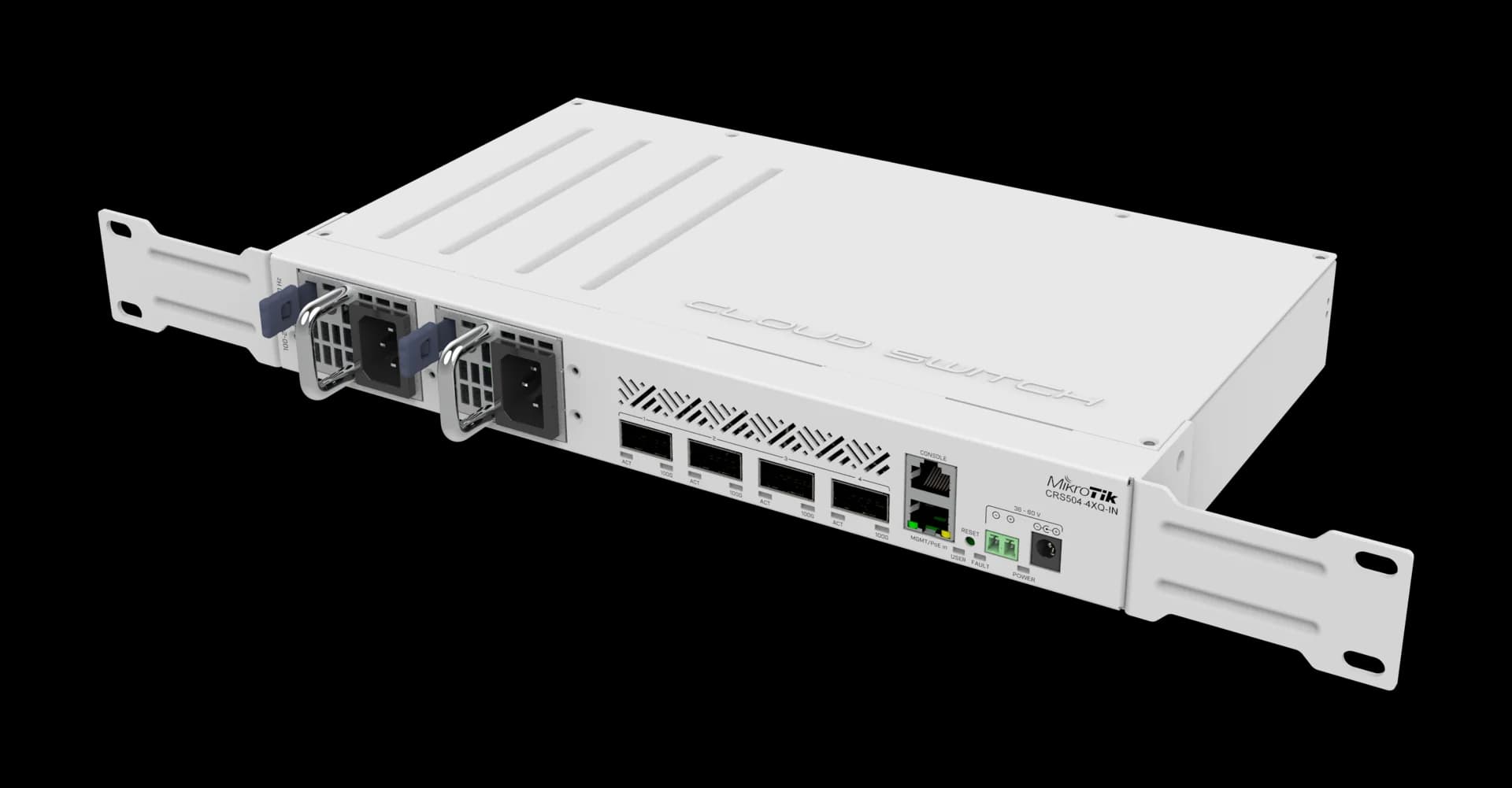 MikroTik CRS504-4XQ-IN، تصویر رسمی ۴