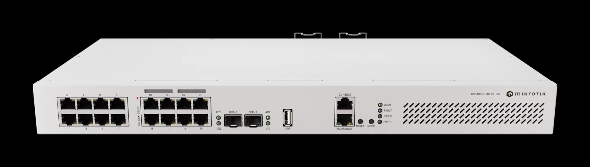MikroTik CRS418-8P-8G-2S+RM، تصویر رسمی محصول