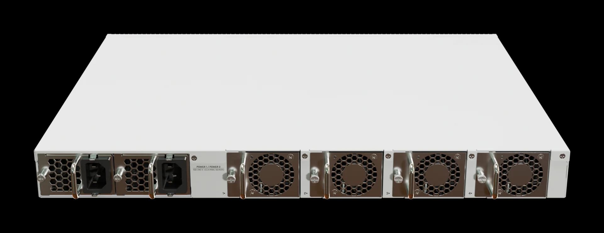 MikroTik CRS520-4XS-16XQ-RM نمای دوم