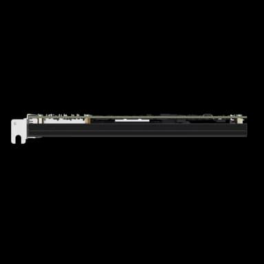 نمای جانبی MikroTik CCR2004-1G-2XS-PCIe