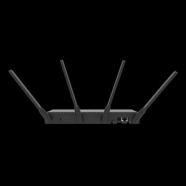 MikroTik RB4011iGS+5HacQ2HnD-IN rear view
