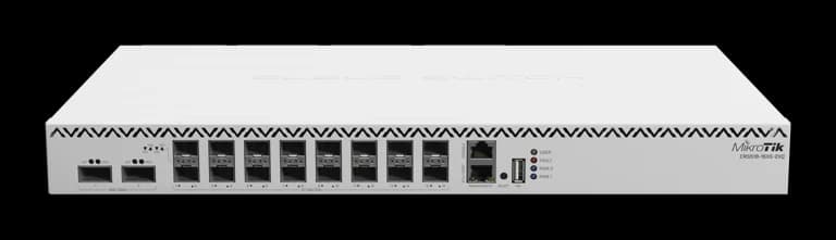 MikroTik CRS518-16XS-2XQ-RM، نمای اصلی