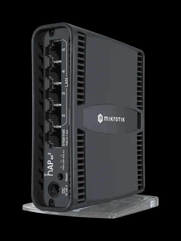 روتر MikroTik hAP ax² نمای اصلی