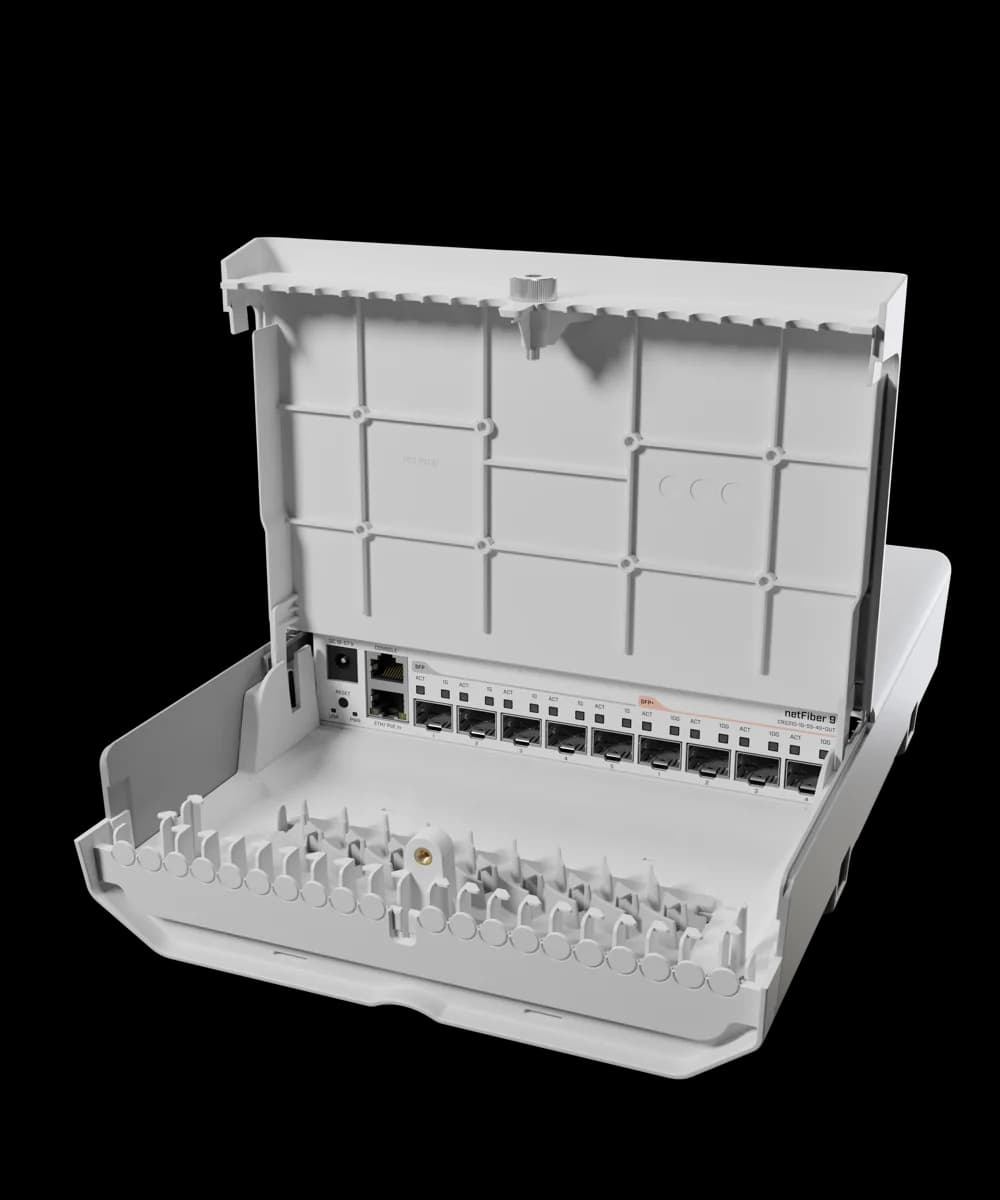 نمای اصلی MikroTik netFiber 9