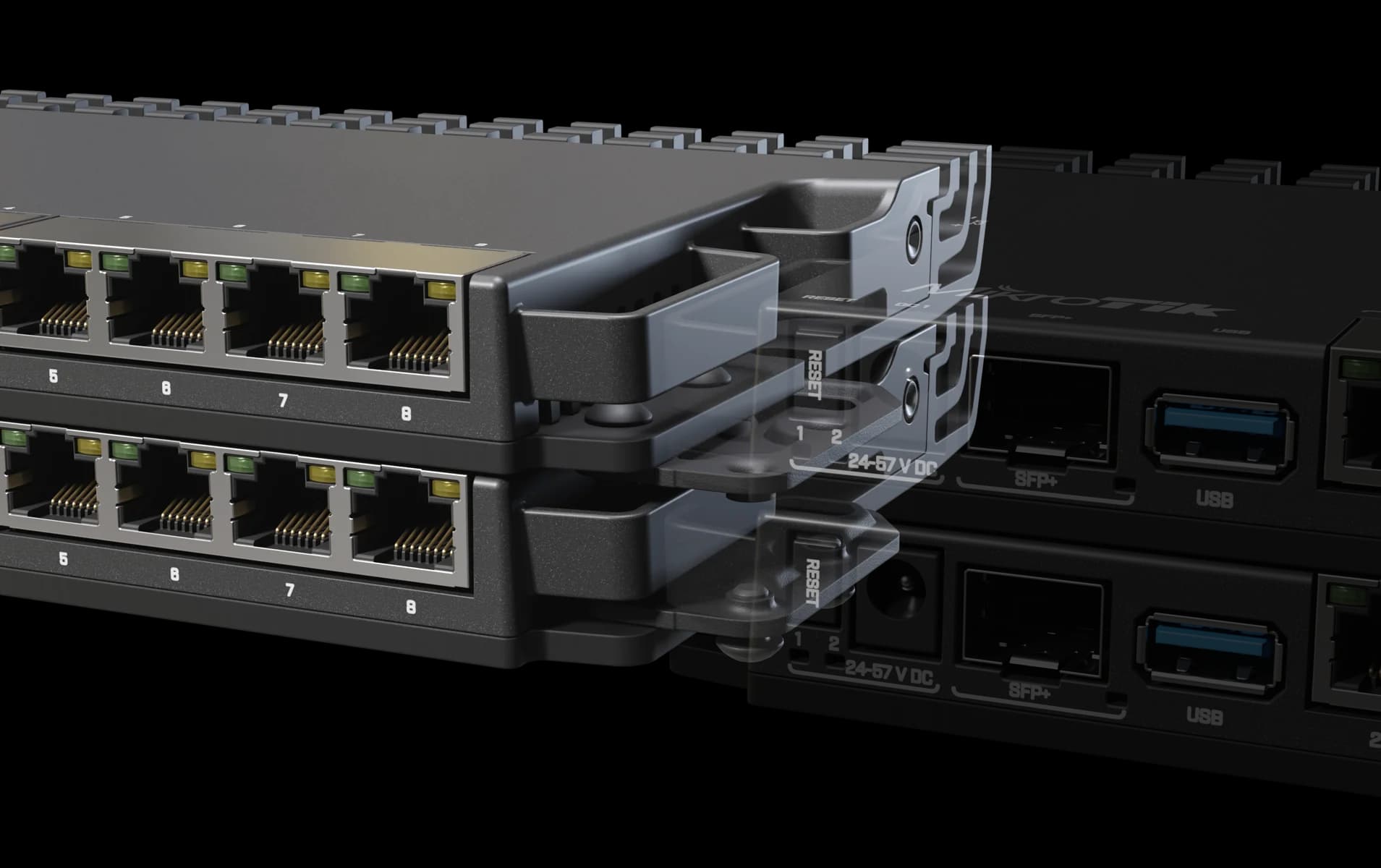 MikroTik K-79 rackmount kit — official gallery image 2072