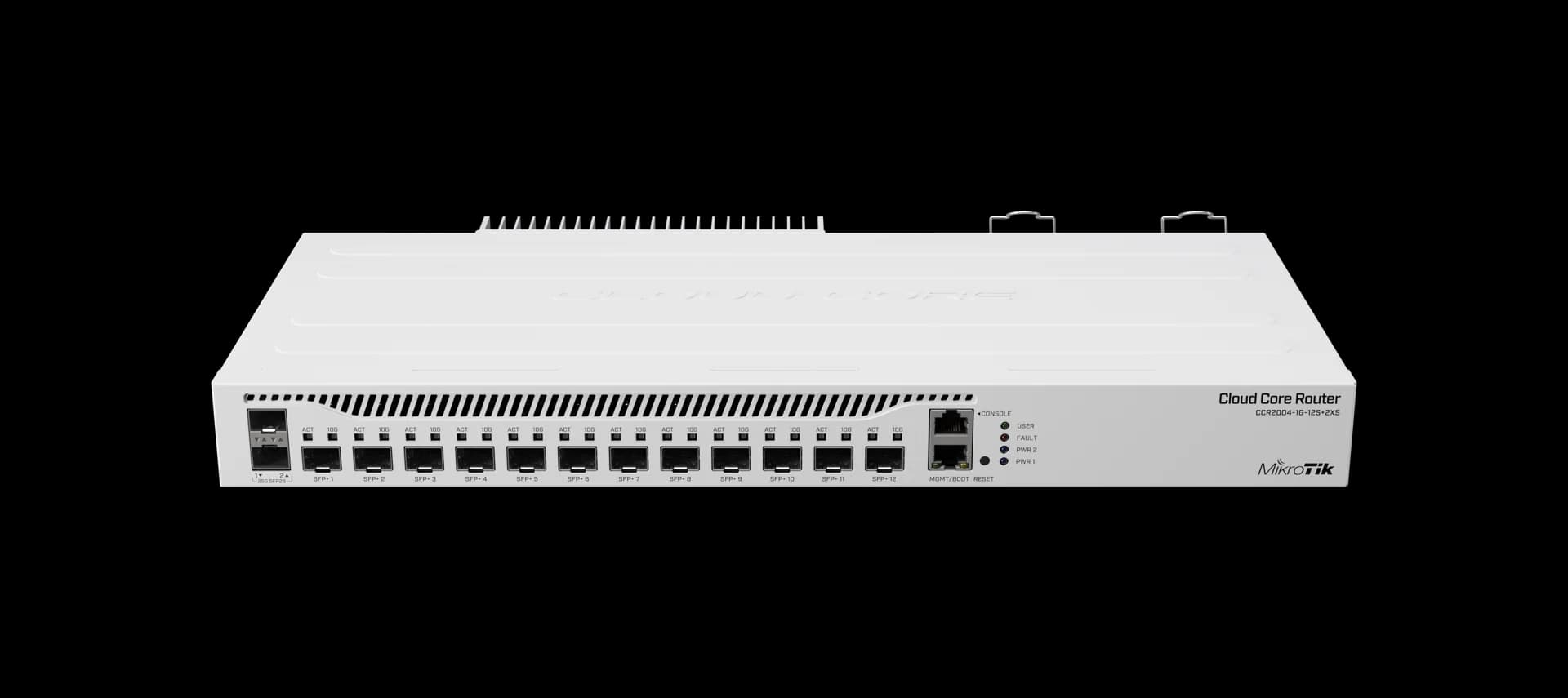 MikroTik CCR2004-1G-12S+2XS – نمای سوم