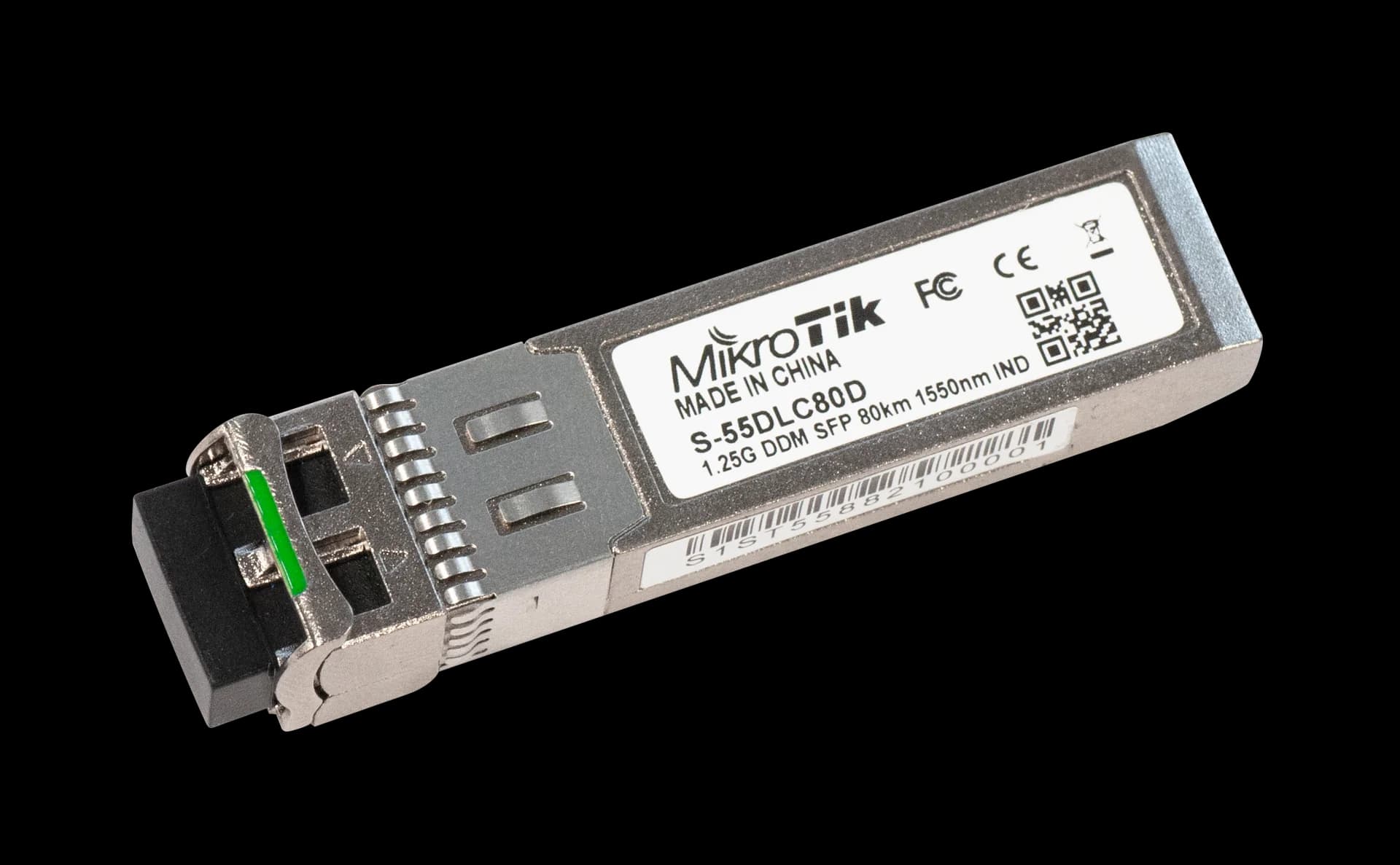 ماژول فیبر نوری MikroTik S-55DLC80D