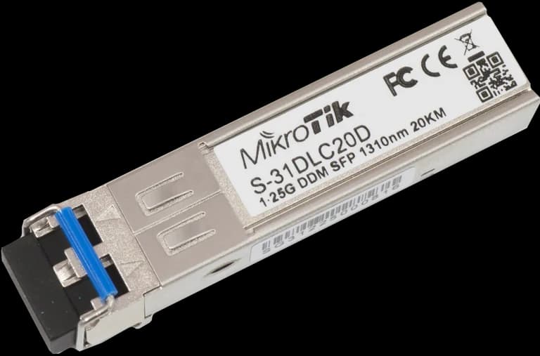MikroTik S-31DLC20D SFP transceiver