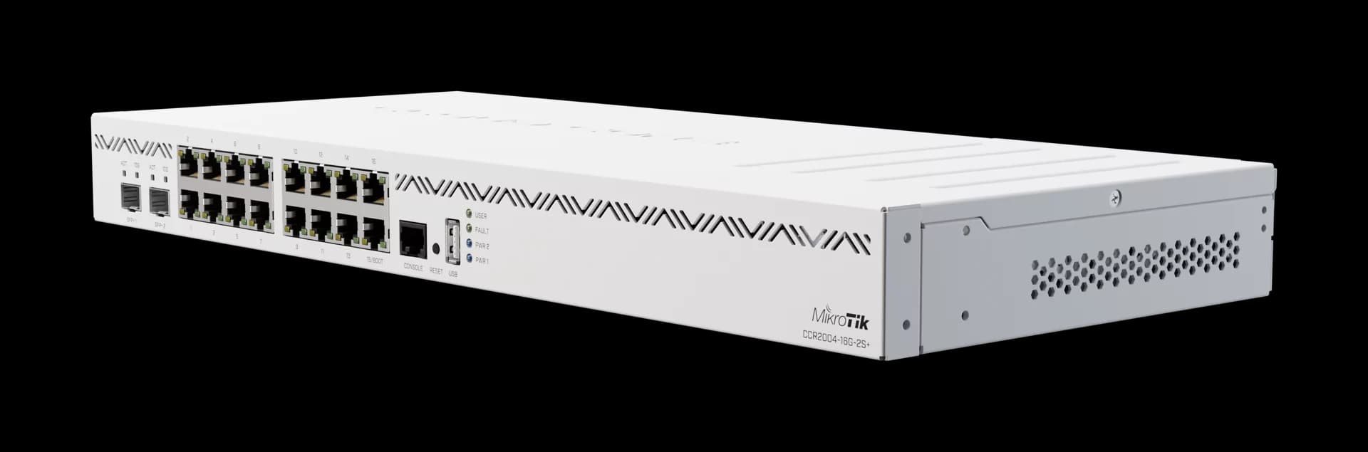 MikroTik CCR2004-16G-2S+ – نمای محصول