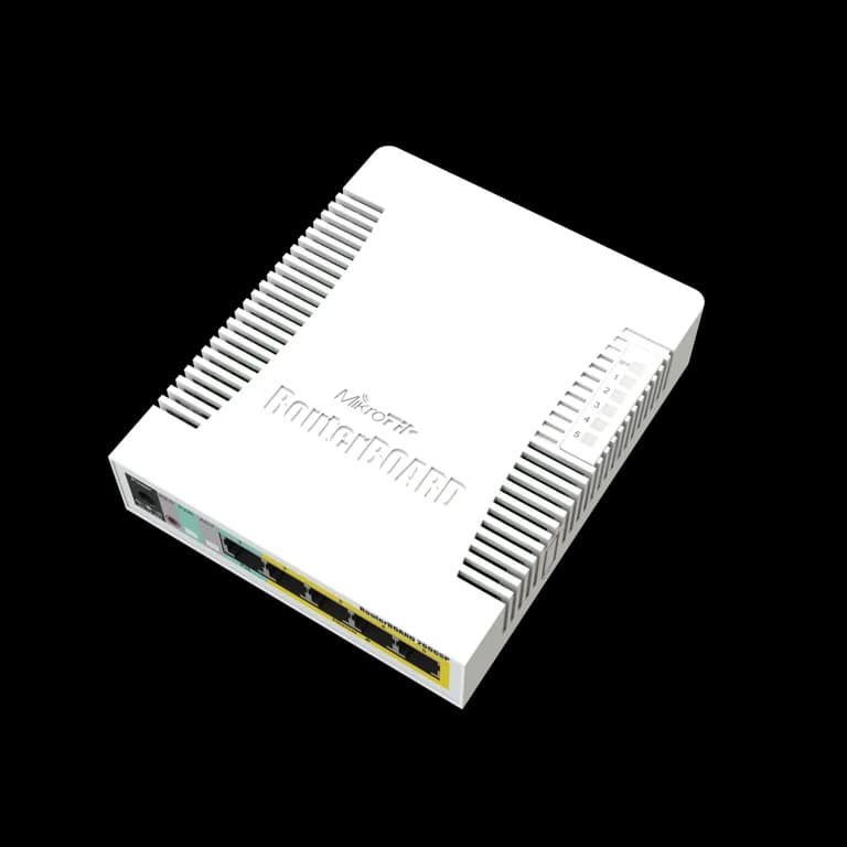 نمای اصلی سوئیچ MikroTik RB260GSP