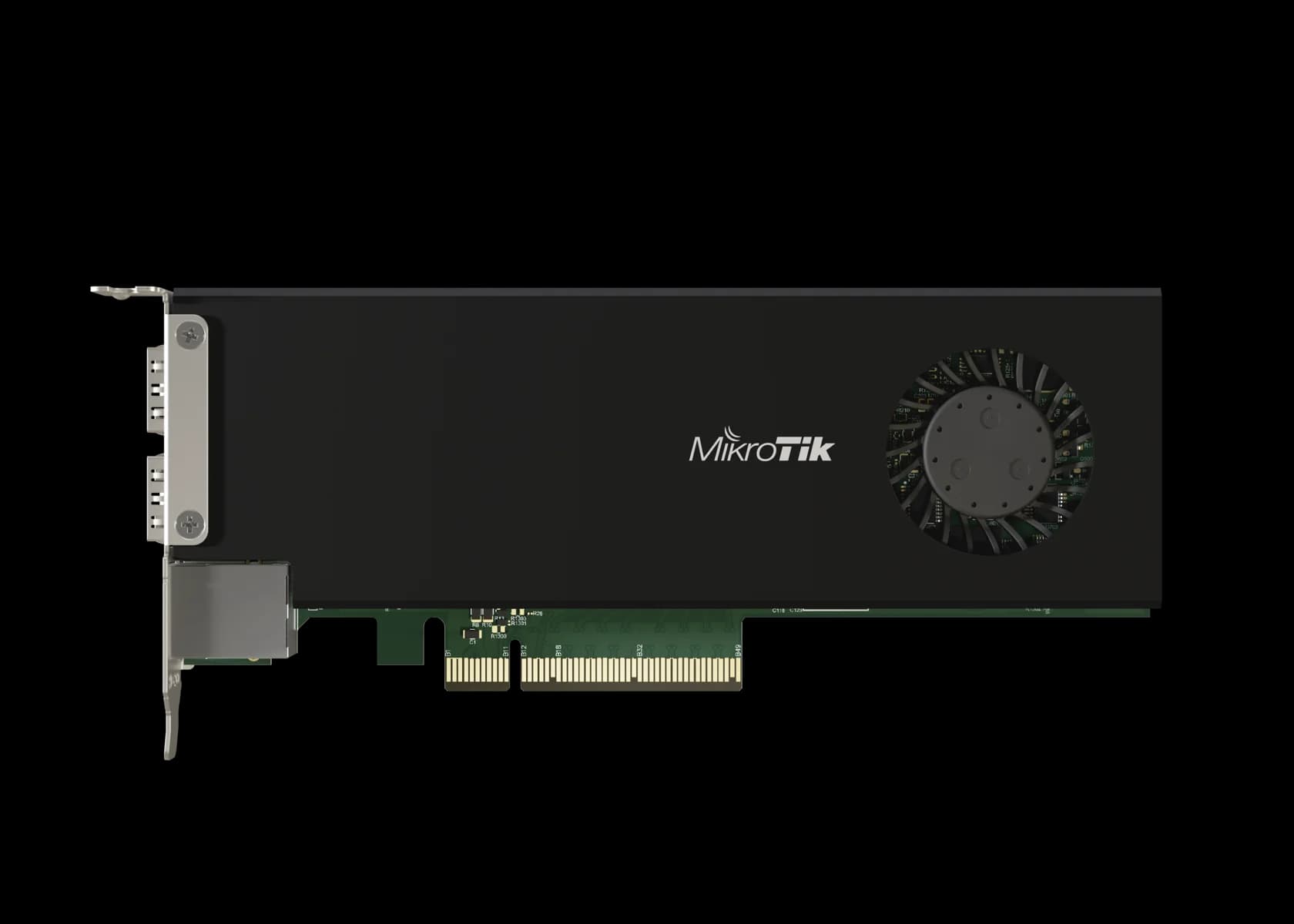 نمای محصول MikroTik CCR2004-1G-2XS-PCIe