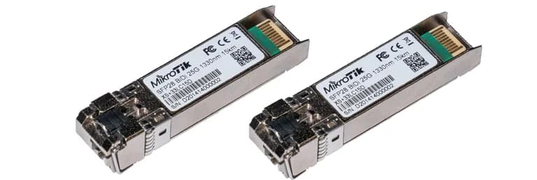 ماژولهای فیبر نوری MikroTik XS+2733LC15D