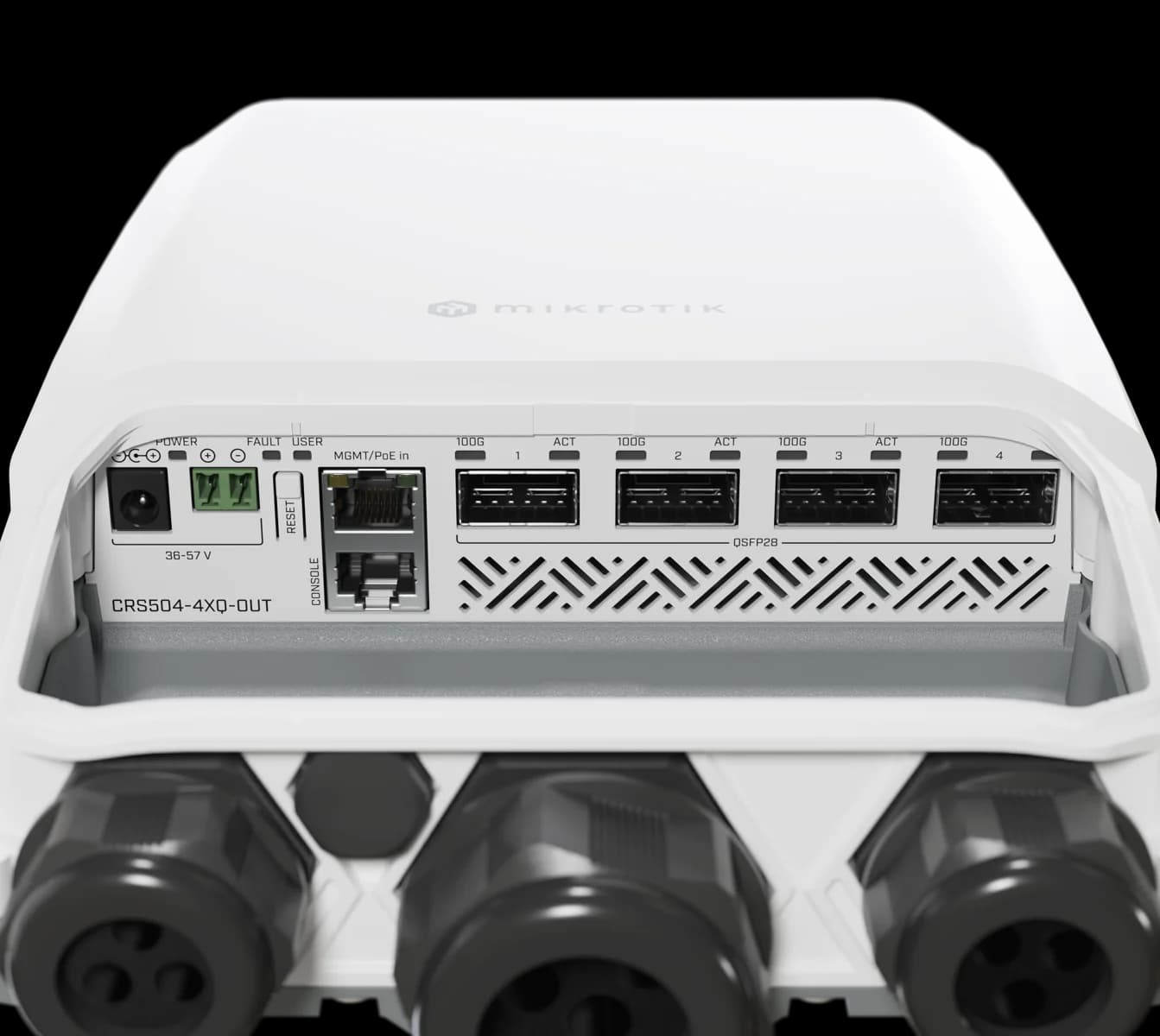 MikroTik CRS504-4XQ-OUT — تصویر رسمی محصول
