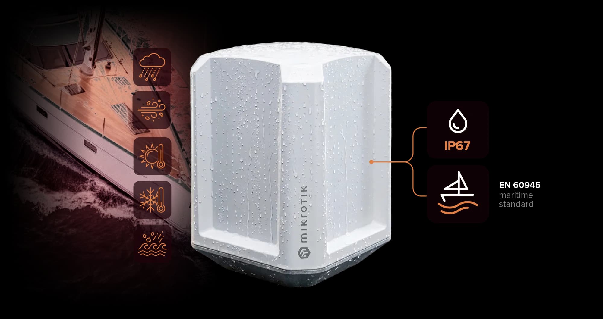 روتر فضای باز MikroTik LAMP 5G R16