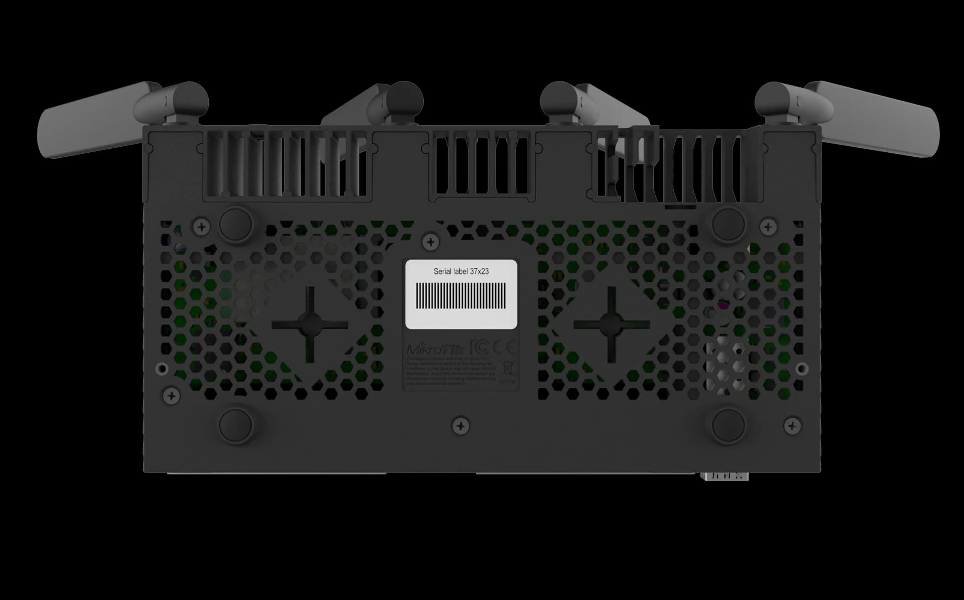 نمای جزئیات روتر MikroTik RB4011iGS+5HacQ2HnD-IN