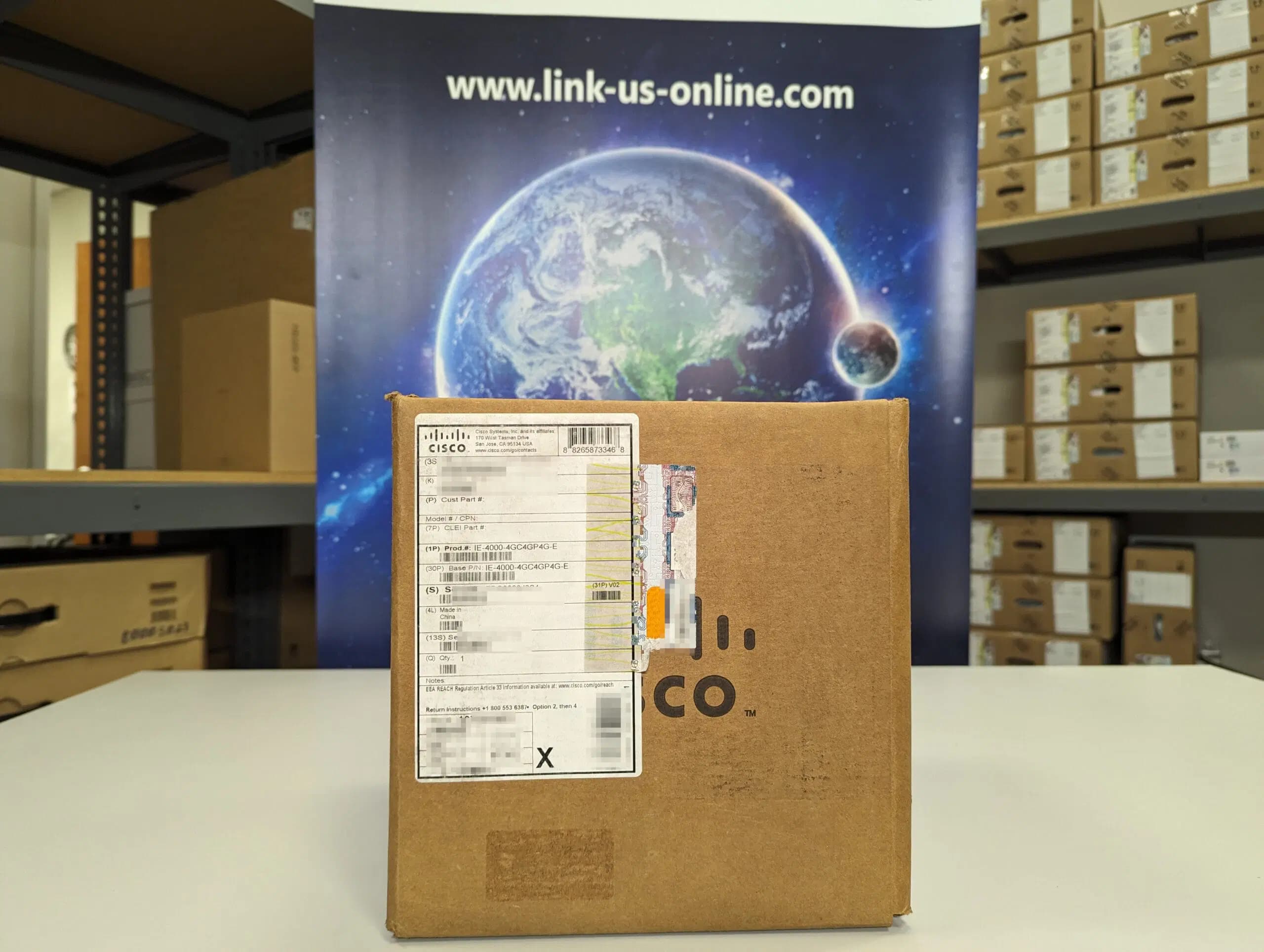 سوئیچ صنعتی Cisco IE-4000-4GC4GP4G-E، نمای دیگر