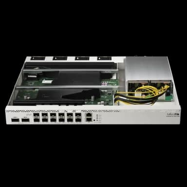 MikroTik CCR2216-1G-12XS-2XQ، نمای چهارم