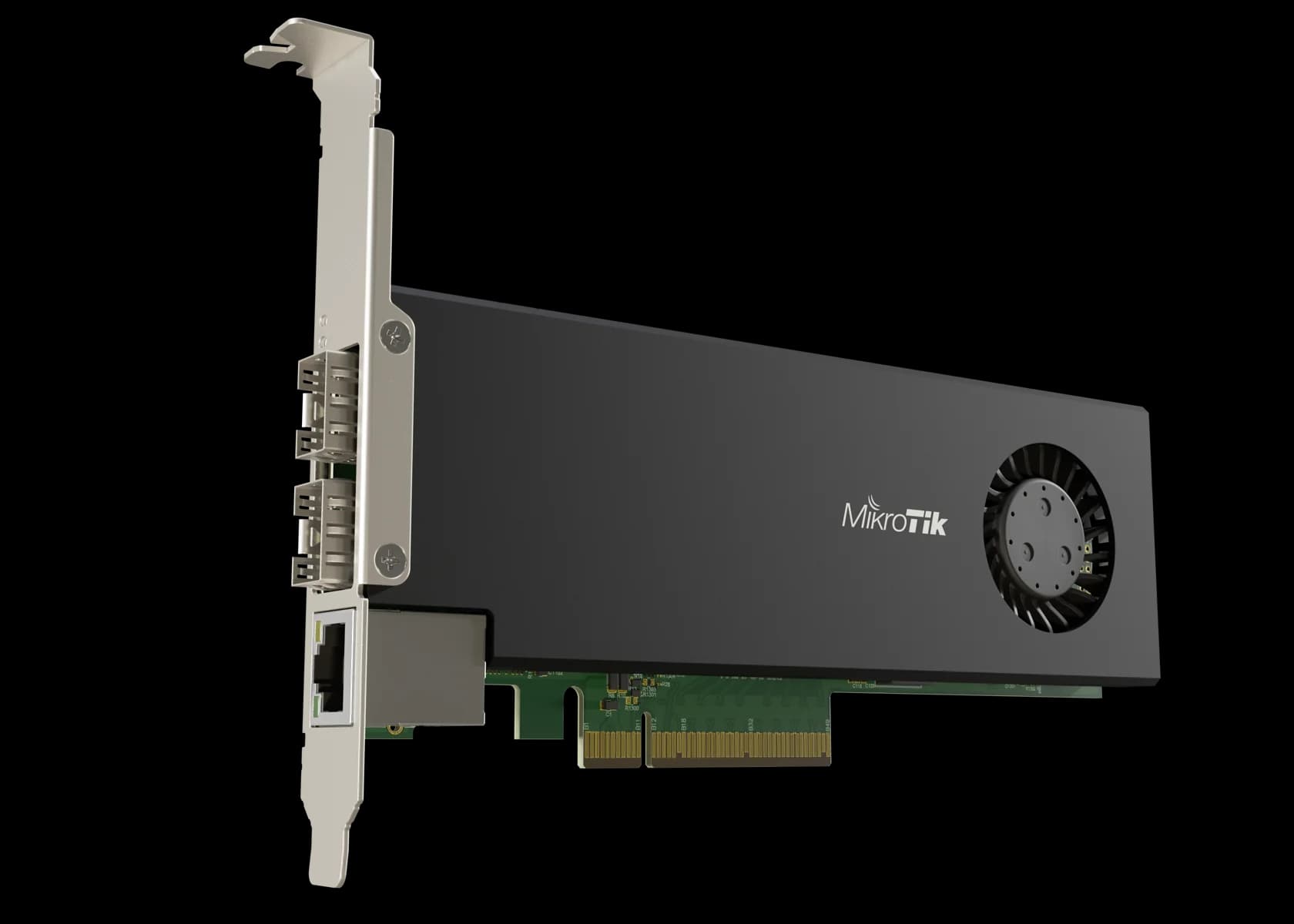 نمای محصول MikroTik CCR2004-1G-2XS-PCIe