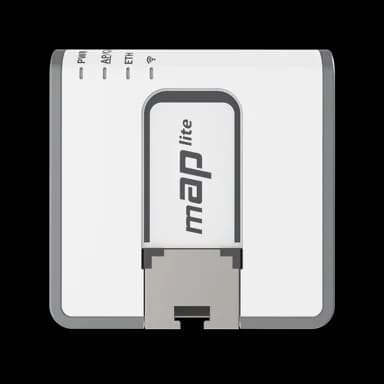 نمای جانبی MikroTik mAP lite